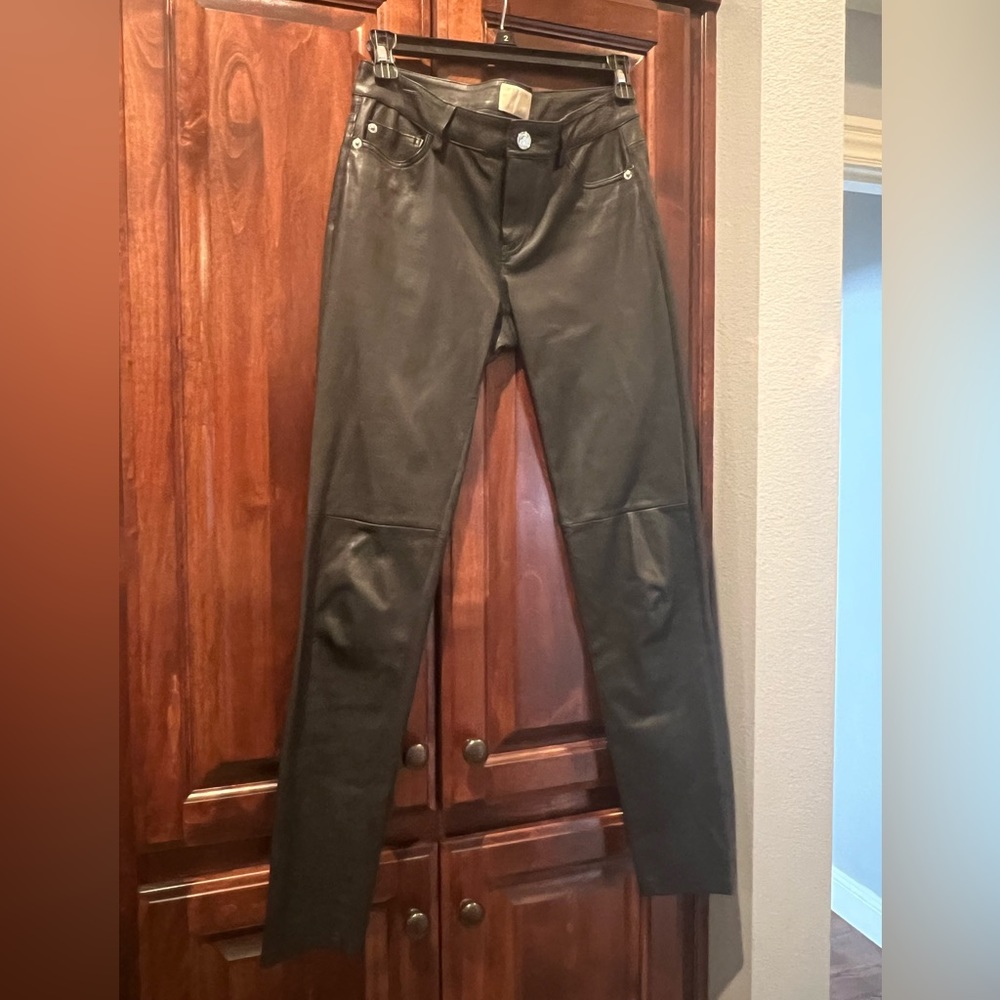 Michael Kors leather pants. Excellent condition. Worn once.